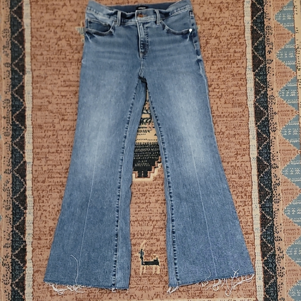 Express Light Blue Flare Jeans